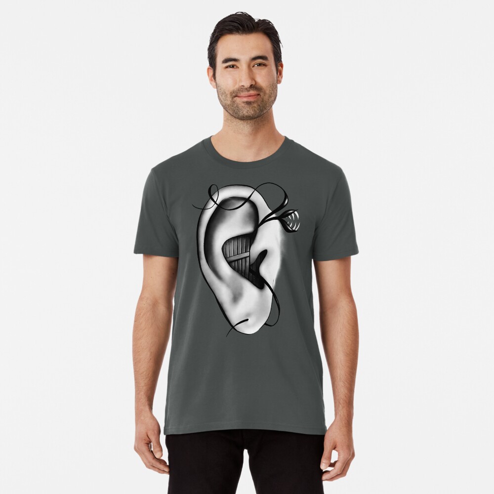 Ear Monster Weird Art Premium T-Shirt