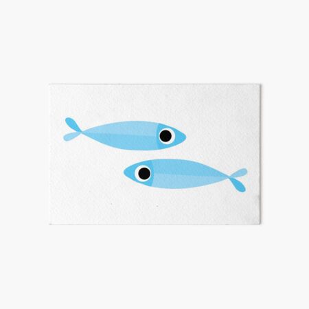 flock of sardines Art Board Print