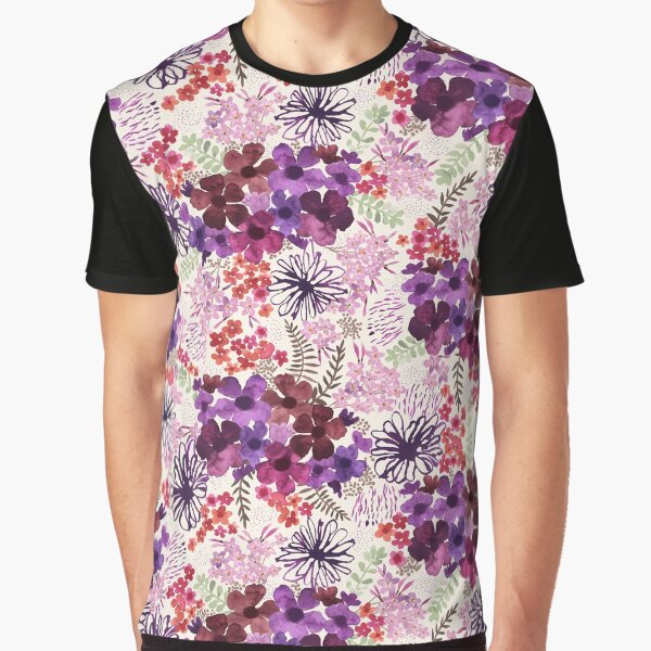 Les Petites Fleurs – Light Graphic T-Shirt