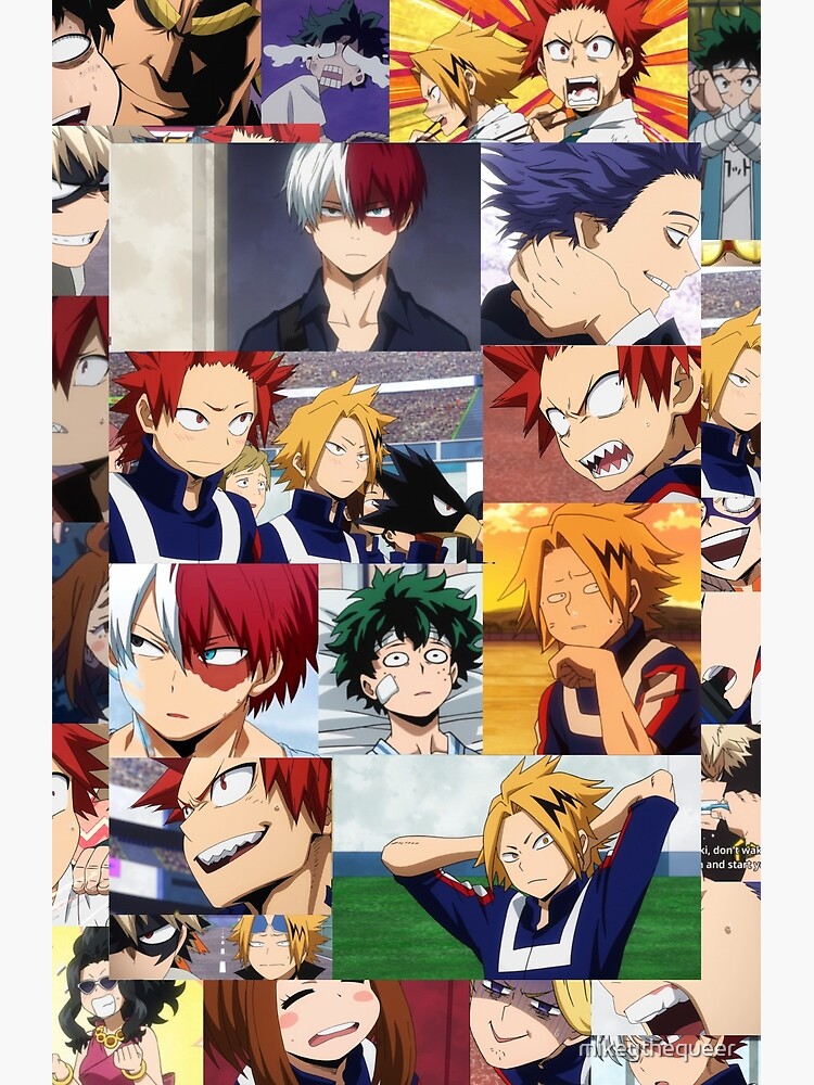  MHA  boys Poster  by mikeythequeer Redbubble