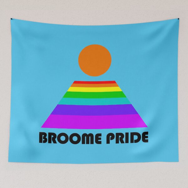 Item preview, Broome Pride Logo - black designed and sold by BroomePride.