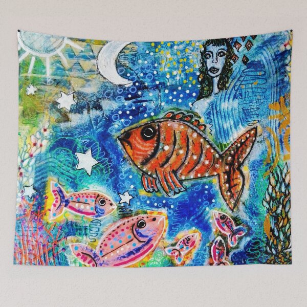 Item preview, The Day the Stars fell into the Ocean  designed and sold by mimulux.