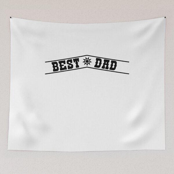 Item preview, Best dad. Western Cowboy Style Fathers Gift designed and sold by dm4design.