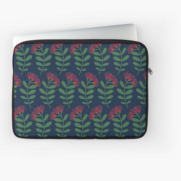 Pōhutukawa – Blue Laptop Sleeve