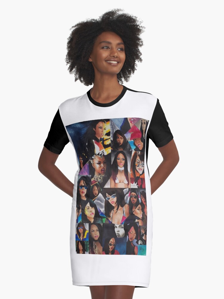 aaliyah t shirt dress