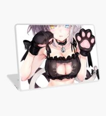 Cute anime girl Laptop Skin