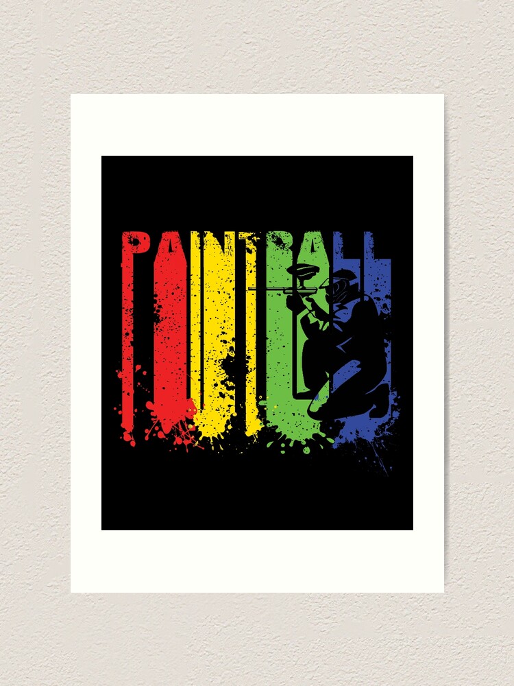 "Funny Paintball T Shirts for Men Women Paintball Lovers Gift" Art