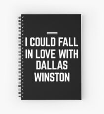 I HEART DALLAS WINSTON Spiral Notebook