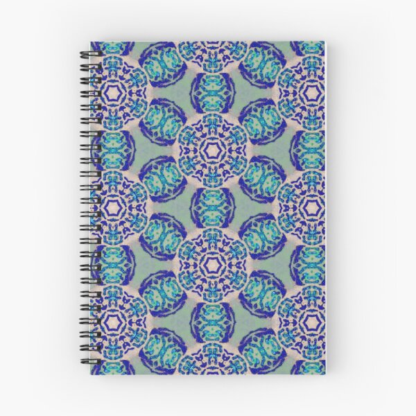Item preview, African Flower Motif - Blue designed and sold by MerryMakewell.