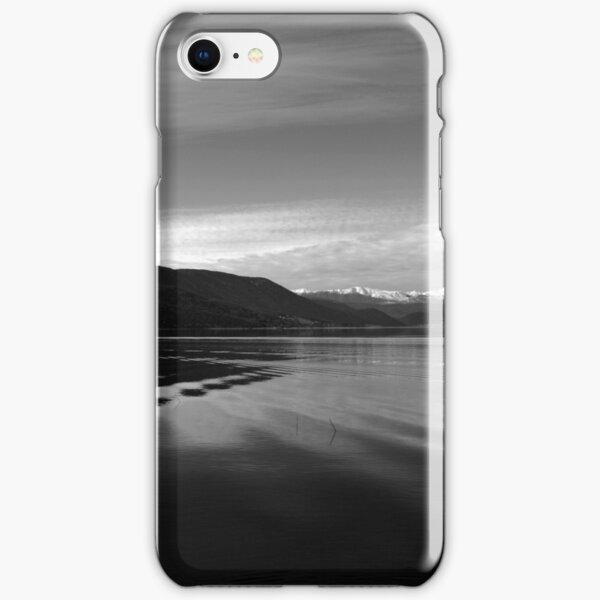 Lake Monochrome in Silence iPhone Snap Case