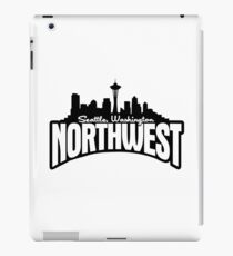Seattle Northwest Black Washington iPad Case/Skin