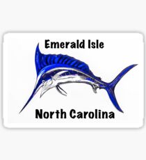 Emerald Isle Marlin Sticker