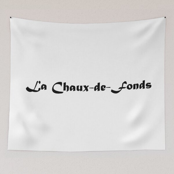 Item preview, Lettering La Chaux-de-Fonds designed and sold by game2genesis.