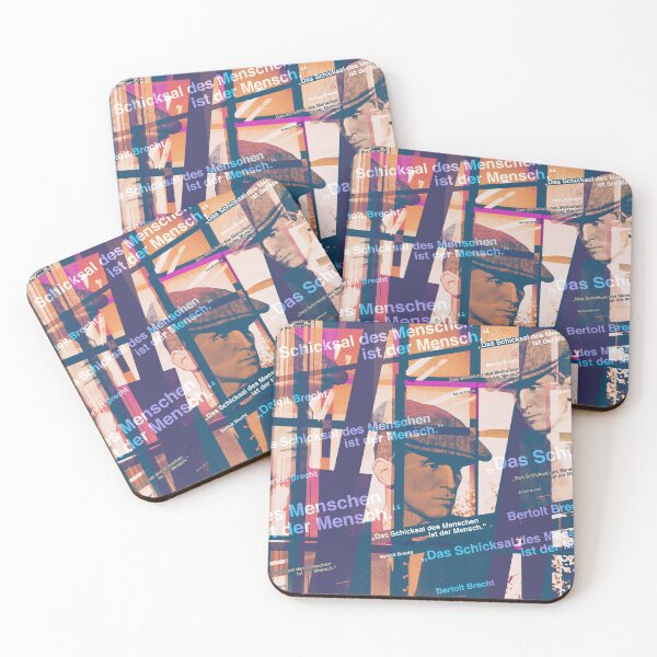 Item preview, Quote Bertolt Brecht, famous playwright designed and sold by Mauswohn.