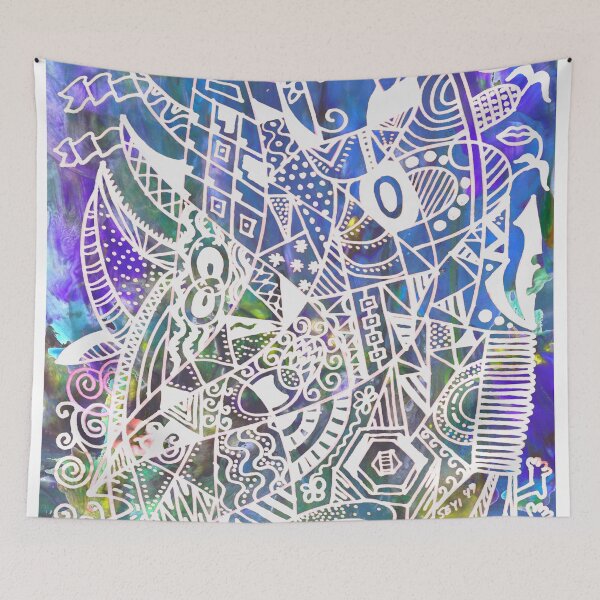 Item preview, Omonke the Child Angel Abstract designed and sold by tqueen.