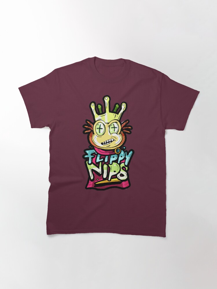 Alternate view of King Flippy Nips from Rick and Morty™ Classic T-Shirt