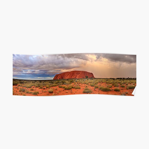 Ayers Rock (Uluru) Sunset, Australia Poster