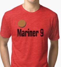 Mariner 9 Exploring Mars Red Planet Tri-blend T-Shirt