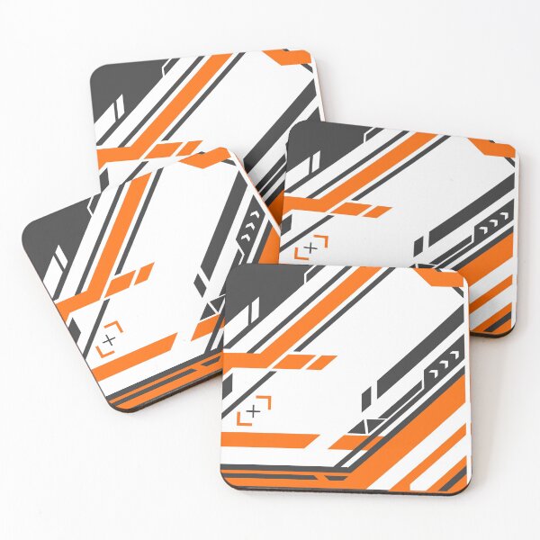 Item preview, CSGO | Black & Orange v2 designed and sold by archanor.