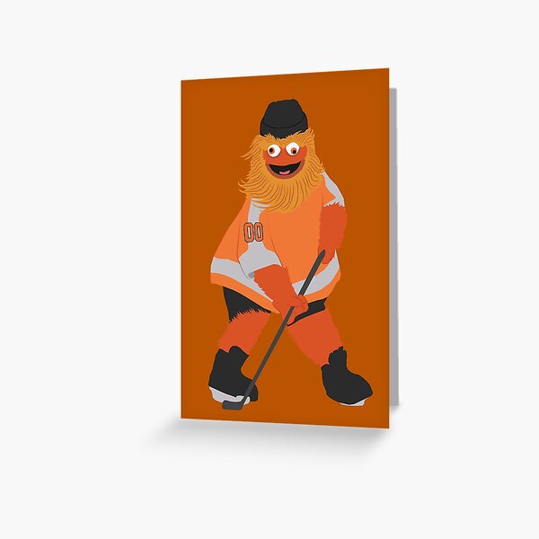 Gritty Mascot Flyers Fan Funny Philly Birthday Card 