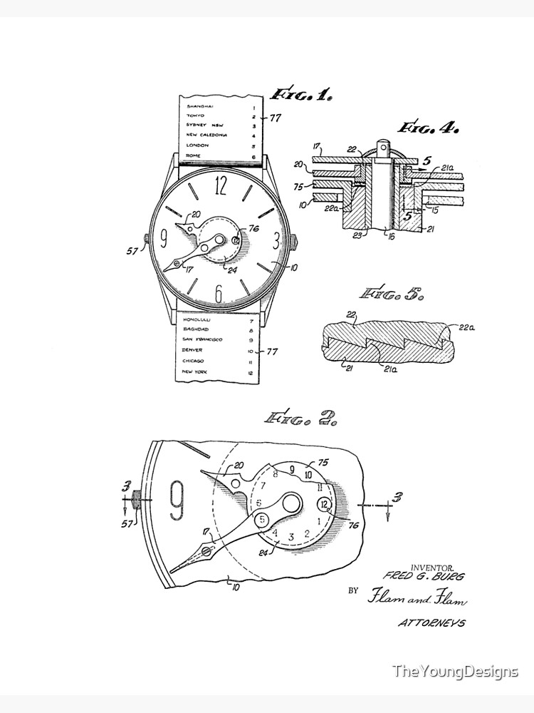 Golf Club Vintage Patent Hand Drawing Art Board Print for Sale by  TheYoungDesigns