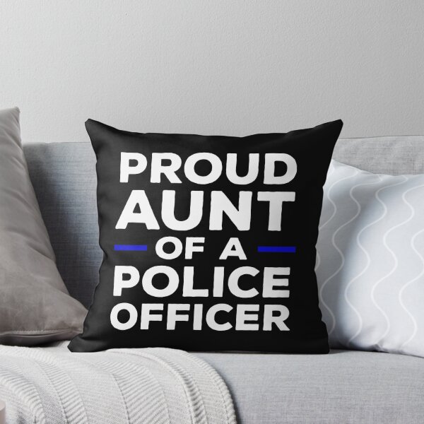 Artikelvorschau, Stolze Tante Of A Police Officer Geschenk T-Shirt entworfen und verkauft von zcecmza.