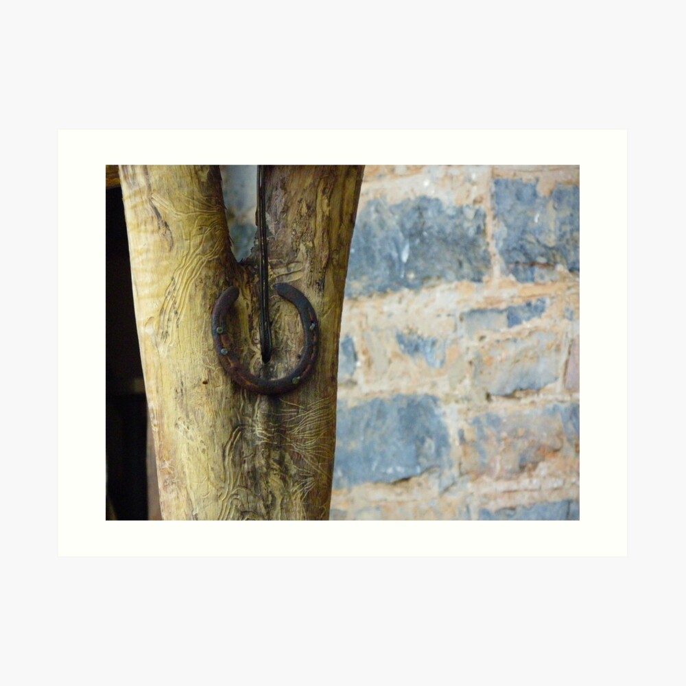 The tie up rail at The Stables Tavern, Wee Jasper