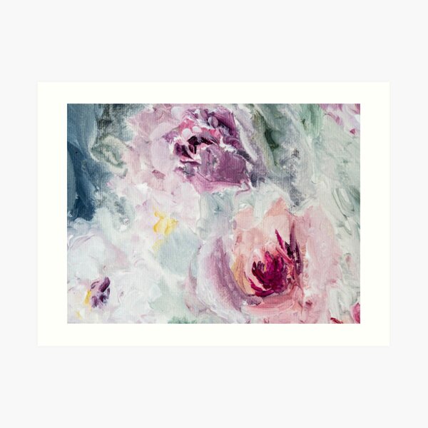 Fallen Roses 01 Art Print