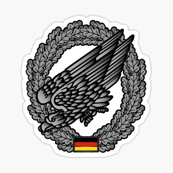 Eisernes Kreuz 19x19cm Aufkleber Schwarz matt Bundeswehr Army Auszeichnung WK2