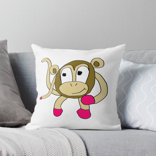Item preview, Monkey head cartoon designed and sold by Elpano.