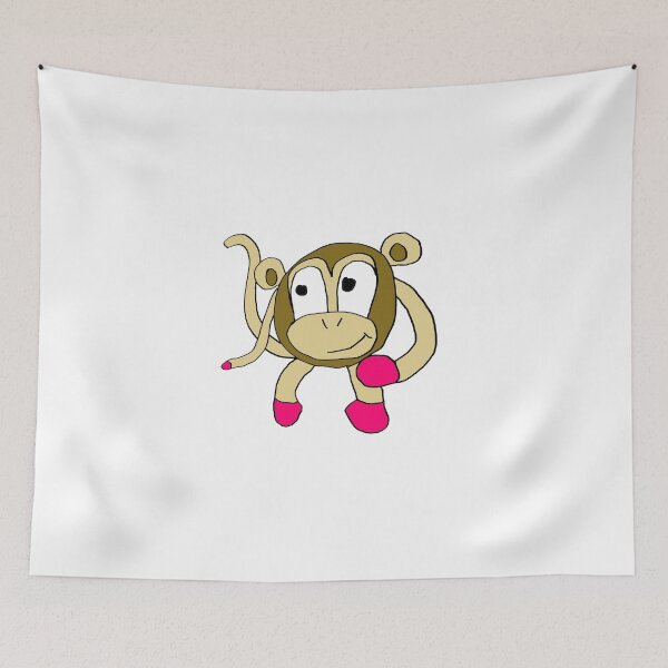 Item preview, Monkey head cartoon designed and sold by Elpano.