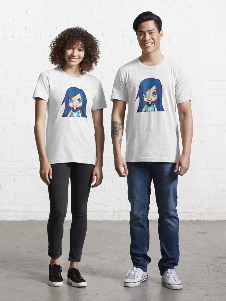 Itsfunneh Girl Cute T Shirt Itsfunneh Girl Beautiful Shirt T Shirt By Rachimariposa Redbubble - itsfunneh official shirt roblox