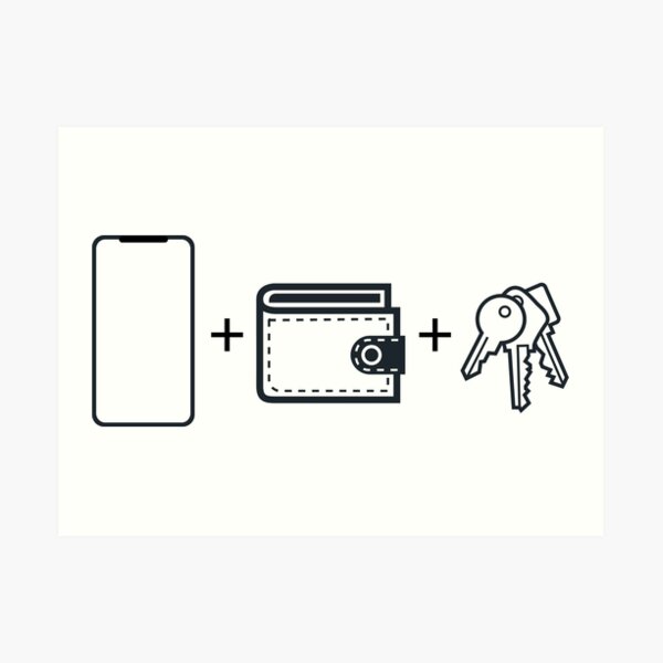 "Adam Sandler Phone. Wallet. Keys" Art Print for Sale by roskopp