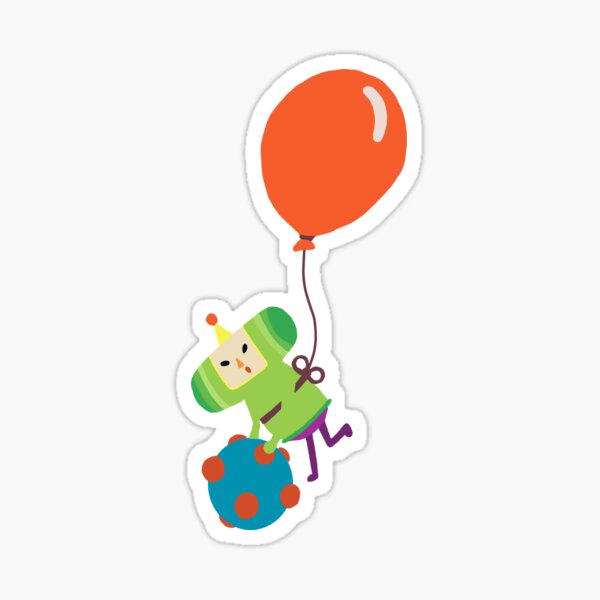 Item preview, Balloon Ride With The Katamari designed and sold by PenguinPrincess.
