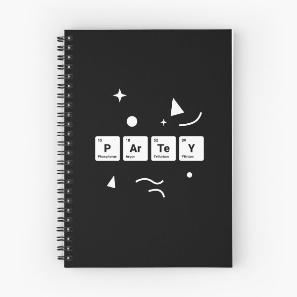 Item preview, Party! Periodic Table Elements Phosphorus Argon Tellurium Yttrium designed and sold by science-gifts.