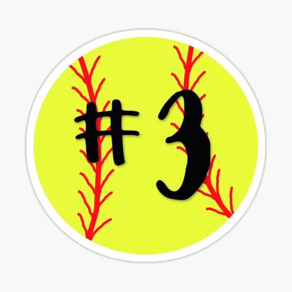 Softball #3 Sticker