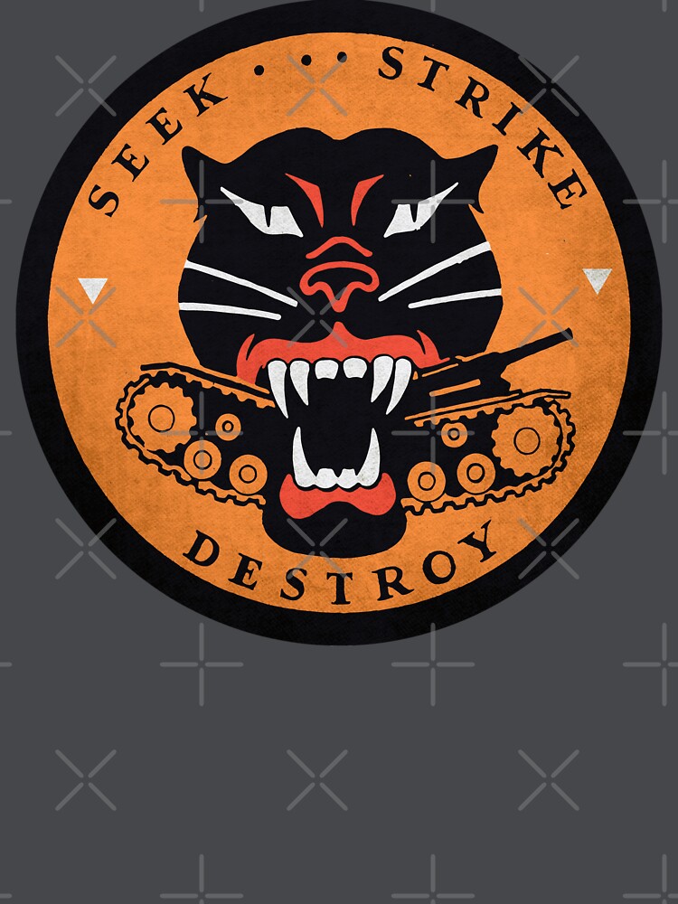 Seek Strike Destroy Tank Destroyer Emblem by LibertyManiacs