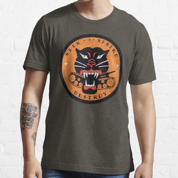 Seek Strike Destroy Tank Destroyer Emblem Essential T-Shirt