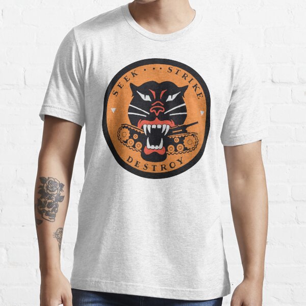 Seek Strike Destroy Tank Destroyer Emblem Essential T-Shirt