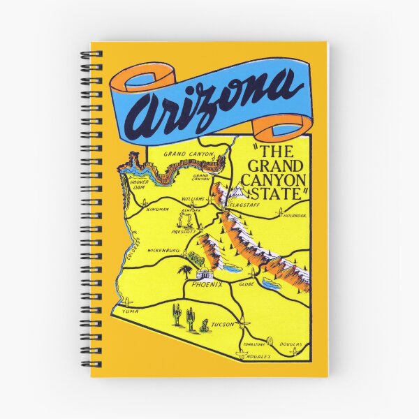 Item preview, 1960s Arizona, The Grand Canyon State designed and sold by historicimage.