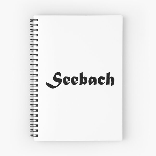 Artikelvorschau, Schriftzug Seebach entworfen und verkauft von game2genesis.