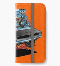 Classic 69 American Muscle Car Cartoon iPhone Wallet/Case/Skin