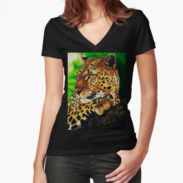 Fitted V-Neck T-Shirt