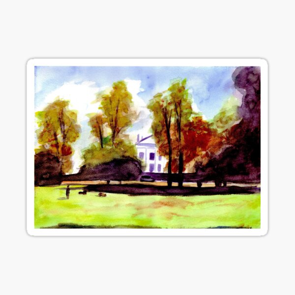 Pittville Park,Cheltenham Sticker