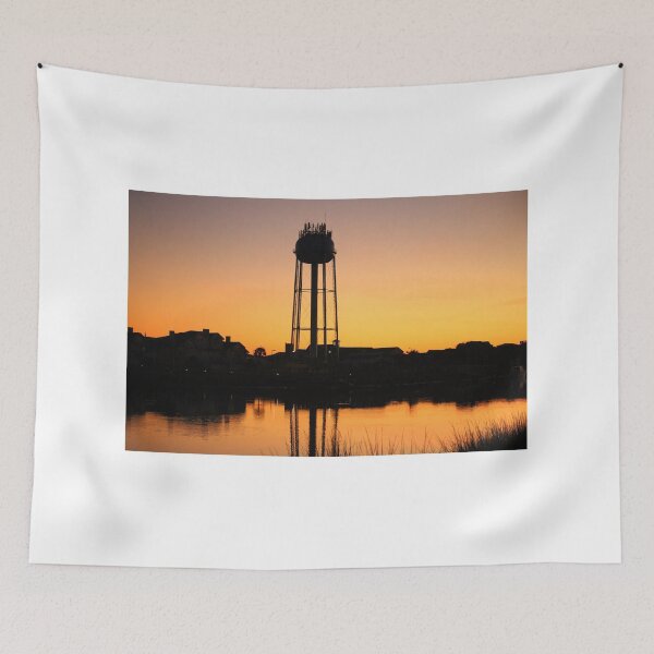 Item preview, Water Tower At Sunset designed and sold by Cynthia48.
