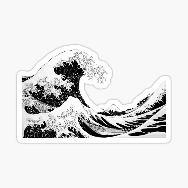 Item preview, Black and White Wave designed and sold by CriSan.
