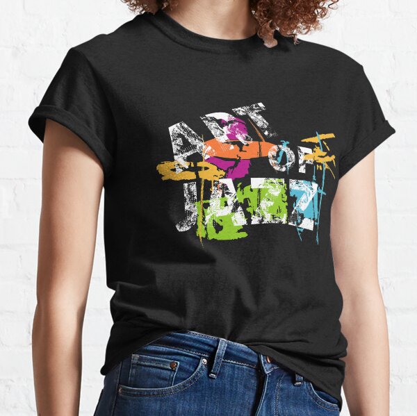 Fancy and Colorful Abstract Drummer Classic T-Shirt