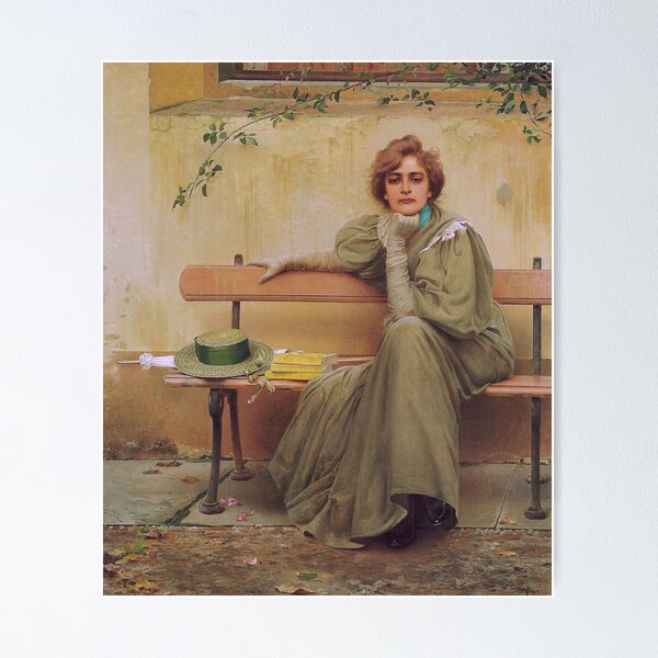 Item preview, Vittorio Matteo Corcos - Dreams Sogni 1896 designed and sold by ArtExpression.