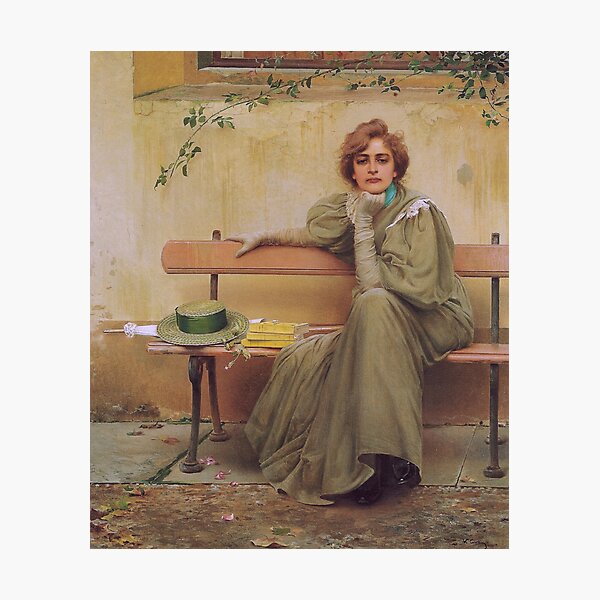 Vittorio Matteo Corcos - Dreams Sogni 1896 Photographic Print
