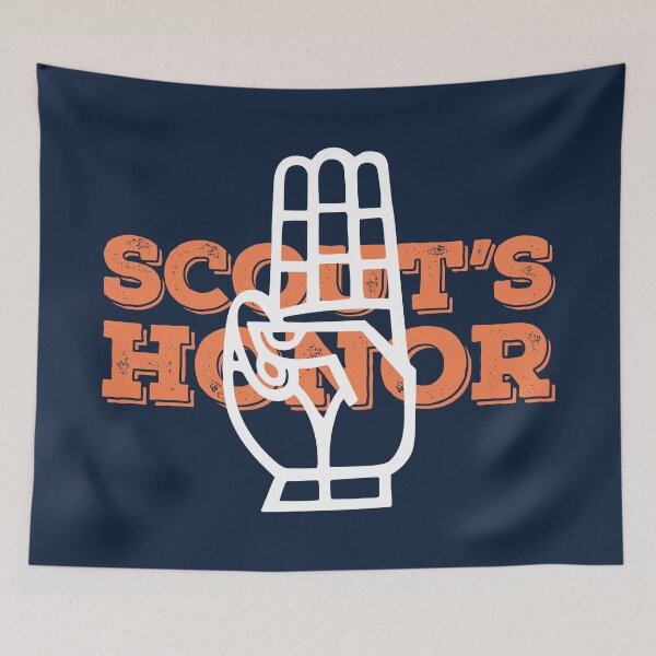 Item preview, Scout's Honor Oath Salute designed and sold by DOODL.